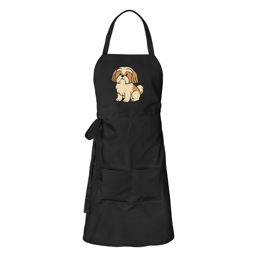 Grembiule shih tzu - shih, fumetto