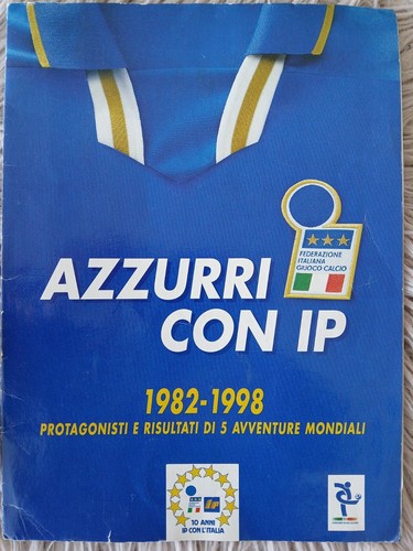Calciatori album azzurri - album, con