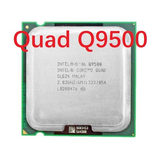 Intel core quad q9500 slgz4 - core,