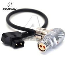 Connettore Dtap a Fischer 2pin Femmina per ARRI Alexa LF XT SXT SR3 Cavo Alimentazione
