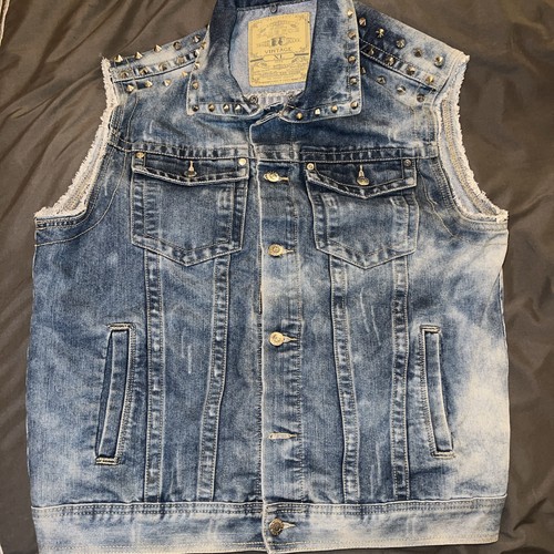 Gilet jeans nuda fox vintage - nuda,