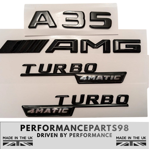 Set badge amg posteriore - badge,