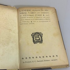 L'Eneide tradotta da Anibal Caro Sesta Edizione Riveduta