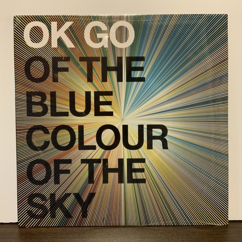 The blue colour of - go,