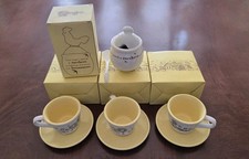 Set 3 Tazze da Te con piattino