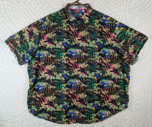Camicia mimetica hawaiana