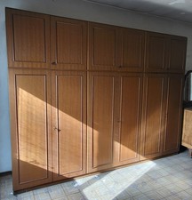 Armadio a sei ante doppio per camara da letto, Italia, anni '40