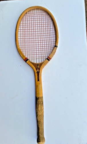 Antica racchetta tennis - antica, da