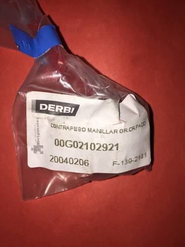 Peso finale manubrio derbi - finale,