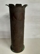 Fioriera realizzata da bossolo militare della prima guerra