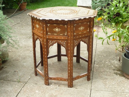 Tavolo anglo indiano - indiano, legno