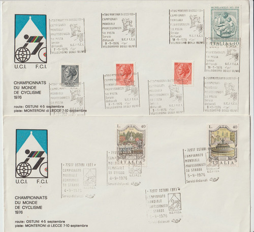 Ciclismo 1976 buste dei - ciclismo,