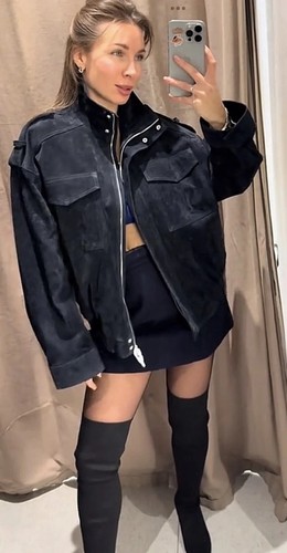 Zara giacca donna nuova blu - giacca,