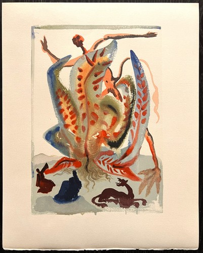 Salvador dalì xilografia - dalì,