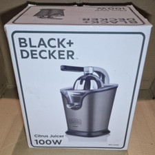 BLACK DECKER BXCJ100E Spremiagrumi professionale a leva 100W acciaio inox