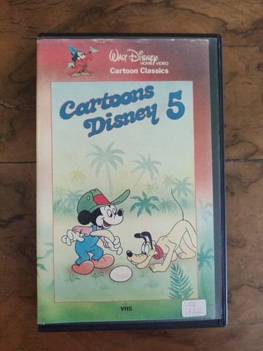 Cartoons disney vhs walt - -,