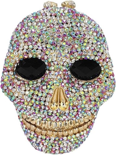 Donna cristallo borsa strass - donna,