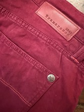 Tramarossa pantalone W34 in caldo cotone stretch bordeaux. Leggere le misure!