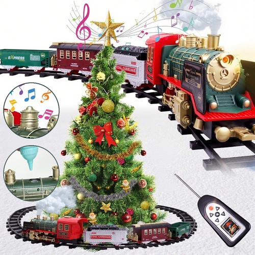 Set ferrovia natalizia treno - set,