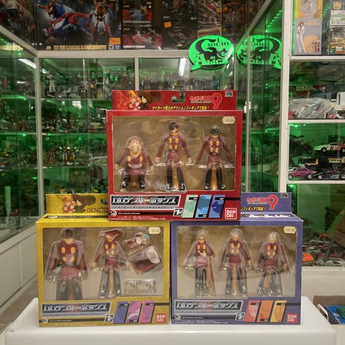 Bandai cyborg 009 set 3 - bandai,