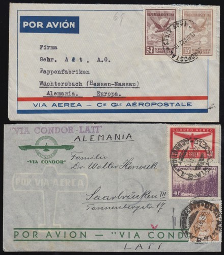 Argentina 1932 posta - 1932/48, aerea