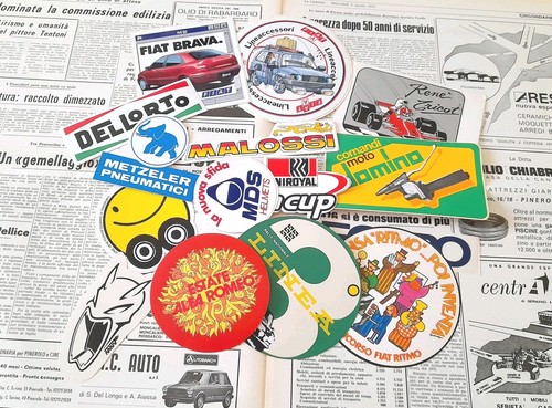 Lotto adesivi stickers - 15,