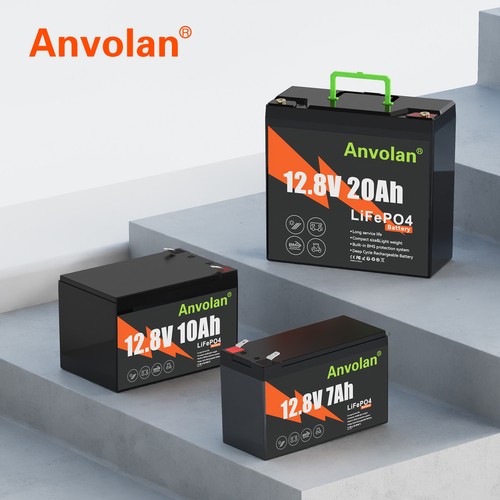 Batteria lifepo4 12v 7ah 20ah - 12v,
