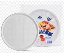 320pz piatto pizza plastica - 320pz,