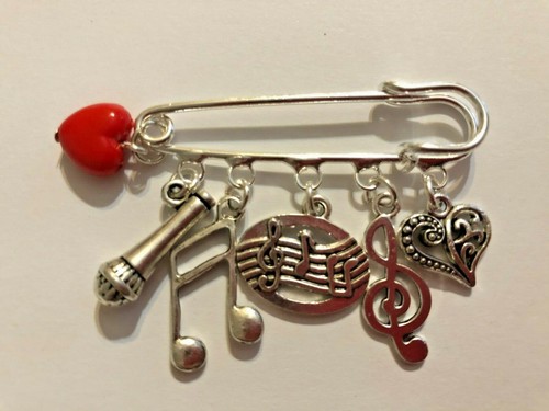 Spilla kilt love music - spilla,