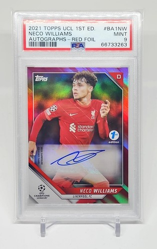 Autografo neco williams 2021 - autografo,