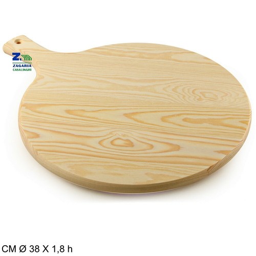 Tagliere legno rotondo - legno,
