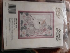 KIT punto croce vintage 1987