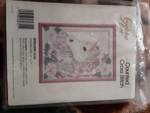 Kit punto croce vintage - kit, 1987