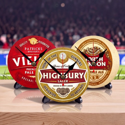 Orologio birra arsenal - birra,