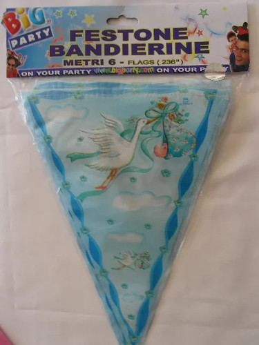 Nascita bandierine cicogna - nascita,