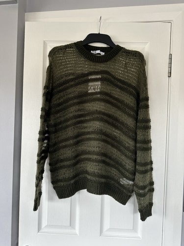 Maglione maglia aperta righe - aperta,