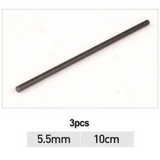 Pratico Set Bastoncini in Carbonio 1,5mm-9,5mm Alta Qualità Leggero Portatile