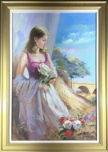 Dipinto olio firmato - olio,
