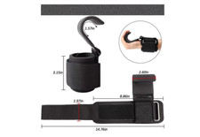 2 POLSINI SOLLEVAMENTO PESI GANCI MANUBRI BILANCIERI