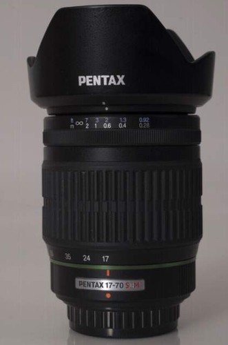Obiettivo pentax 70mm - da, 17-70mm
