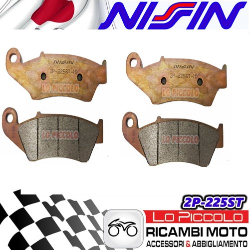 Kit pastiglie freno nissin - freno,