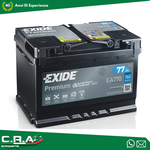 Exide ea770 batteria auto - batteria,