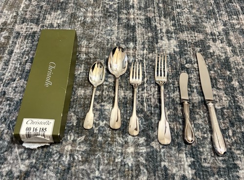 Christofle cluny silverplated - christofle,