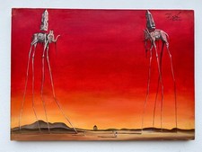 QUADRO OLIO SU TELA SALVADOR