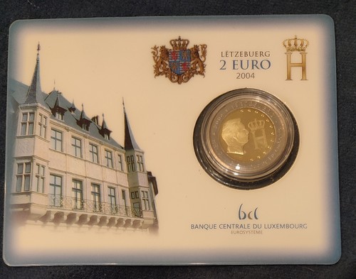 Euro fdc lussemburgo - 2,