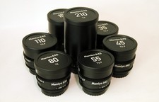 cine modifica per mamiya 645 sekor c 35mm 45mm 55mm 80mm 110mm 150mm 200mm 210mm