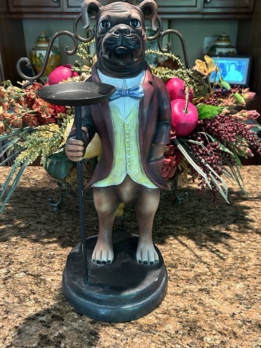 Statua cane bulldog boxer - cane,