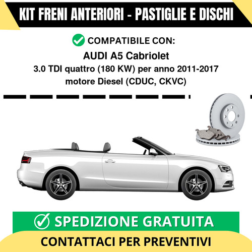 Kit freni anteriori - kit, (pastiglie