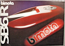 Depliant Brochure BIMOTA SB6R SB6 -R Originale '90s Moto