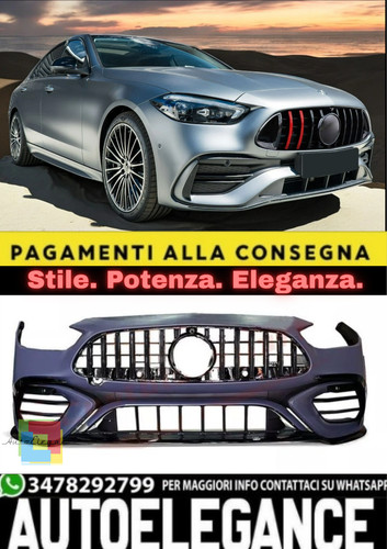 Paraurti anteriore look - anteriore,